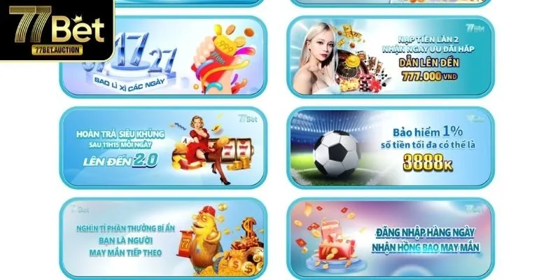 Chương trình khuyến mãi 77bet